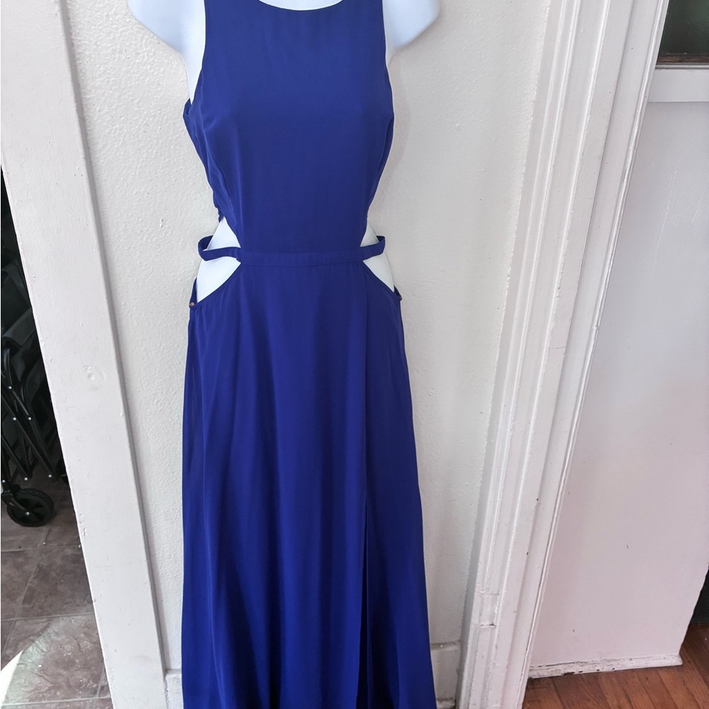Windsor Royal Blue Cutout Dress